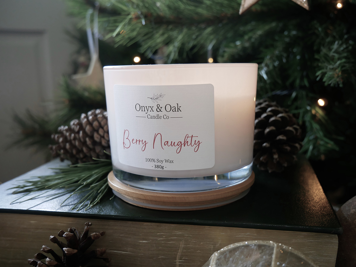 Breathe Scented Candle Onyx & Oak Candle Co