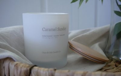 Caramel Sunday Scented Candle