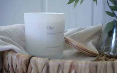 Linen Scented Candle