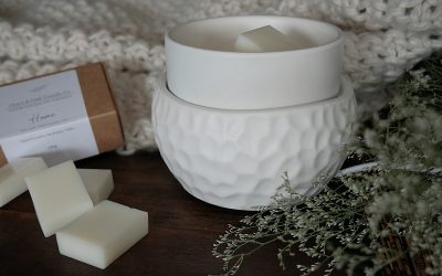 Electric Wax Melter – White Ceramic